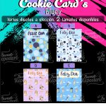 Set 12 und Cookie Cards Bluey