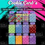 Set 12 und Cookie Cards Intensamente