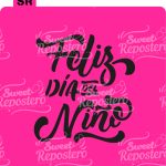 Stencil Frase Dia Del Niño D