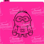 Stencil PYO Minions D