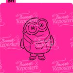 Stencil PYO Minions F