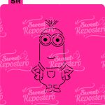 Stencil PYO Minions G