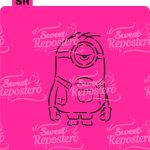 Stencil PYO Minions H