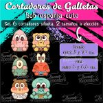Cortadores De Galleta Bob Esponja Cute