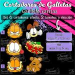 Cortadores De Galleta Garfield Caritas