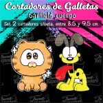 Cortadores De Galleta Garfield Cuerpo