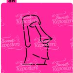 Stencil PYO Moai
