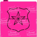 Stencil PYO Escudo Chile