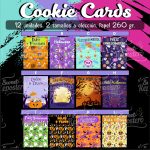 Set 12 und Cookie Cards Halloween
