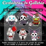 Cortadores De Galleta Sanrio Terror