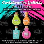 Cortadores De Galleta Mini Pocimas