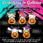 Cortadores De Galleta Sanrio Calabazas