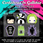 Cortadores De Galleta Mini Beetlejuice
