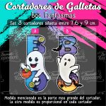 Cortadores De Galleta Boo Fantasmas