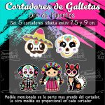 Cortadores De Galleta Dia De Muertos