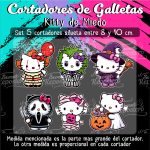 Cortadores De Galleta Kitty De Miedo