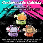 Cortadores De Galleta Tacitas Boo