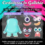 Cortador de Galletas Monster Halloween
