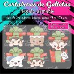 Cortadores De Galleta Regalo Armable