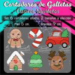 Cortadores De Galleta Clásicos Navideños