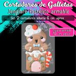 Cortadores De Galleta Jengibre Pastelito Armable