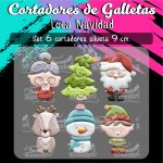 Cortadores De Galleta Loca Navidad