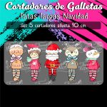 Cortadores De Galleta Patas Largas Navidad