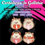 Cortadores de Galleta Erizos Love