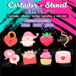 Cortadores de Galleta Dulce Amor