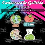 Cortadores De Galleta Mini Escolar