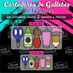 Cortadores De Galleta Utiles Escolares