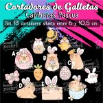 Cortador de Galleta Capibaras Pascua