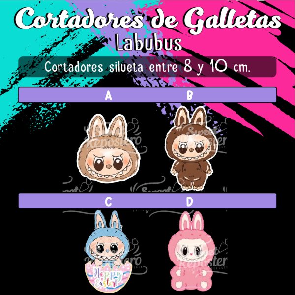 Cortador de Galleta Labubus