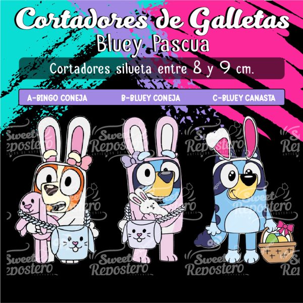Cortador de Galleta Bluey Pascua