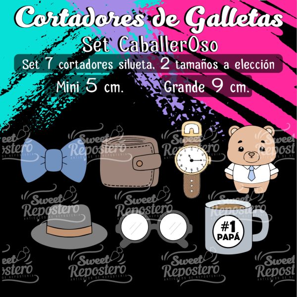 Cortador de Galletas CaballerOso