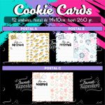 Set 12 und Cookie Cards Postal Día De La Madre