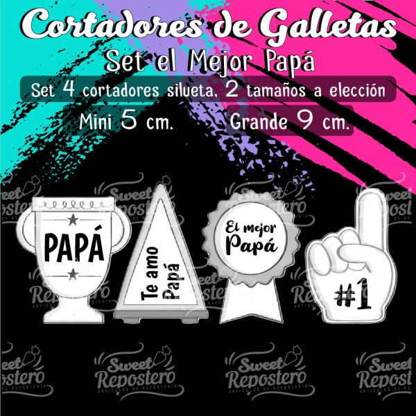 Cortador de Galletas El Mejor Papá