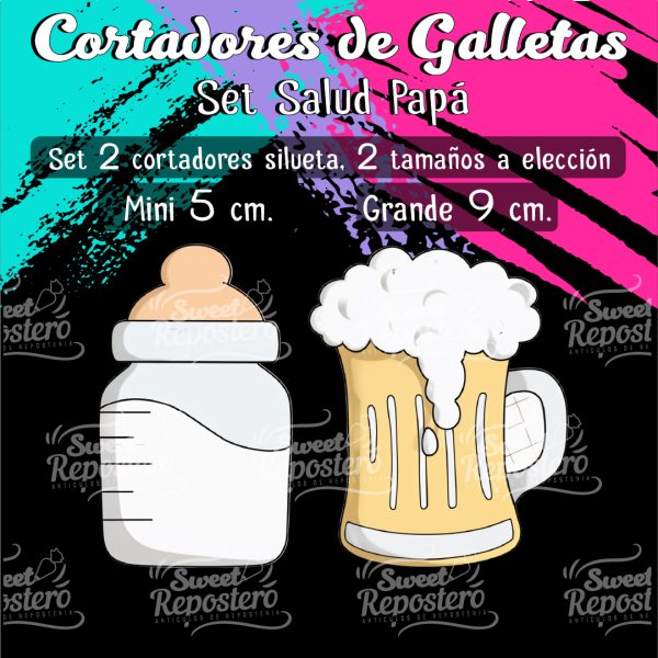 Cortador de Galletas Salud Papá