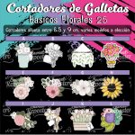 Cortador de Galletas Básicos Florales 2025