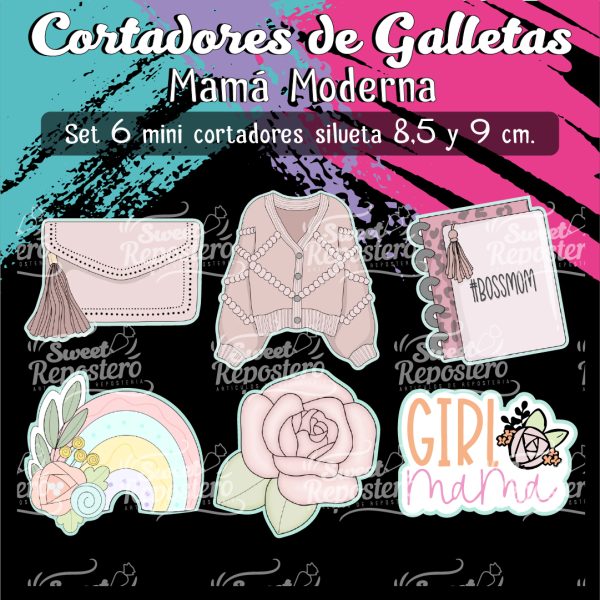 Cortador de Galletas Mamá Moderna