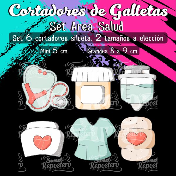 Cortadores De Galleta Área De Salud