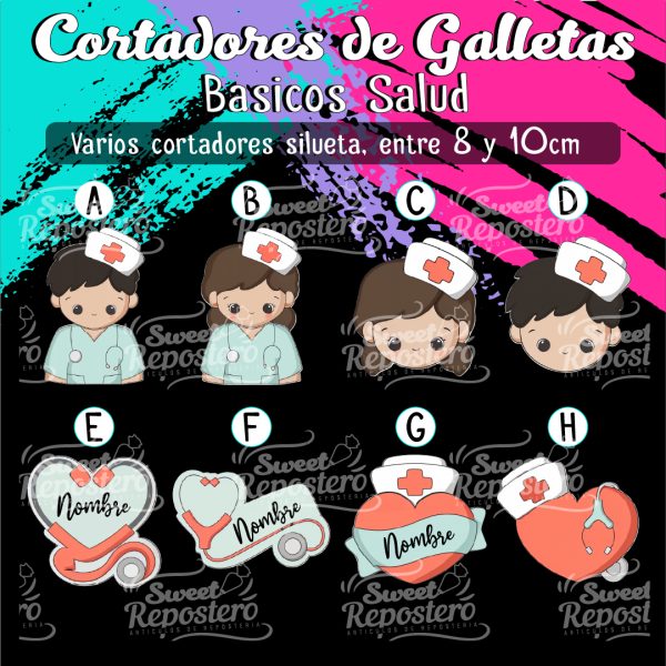 Cortadores De Galleta Básicos Salud
