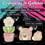 Cortador de Galletas Armables Dia Mamá