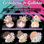 Cortador de Galletas Caritas Mamá
