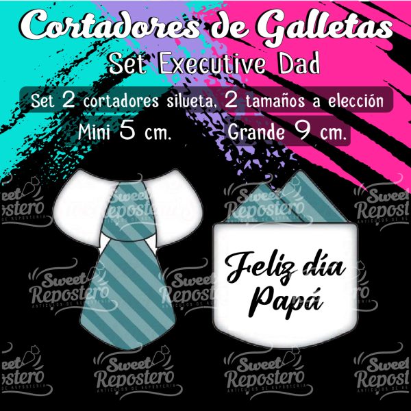 Cortador de Galletas Executive Dad