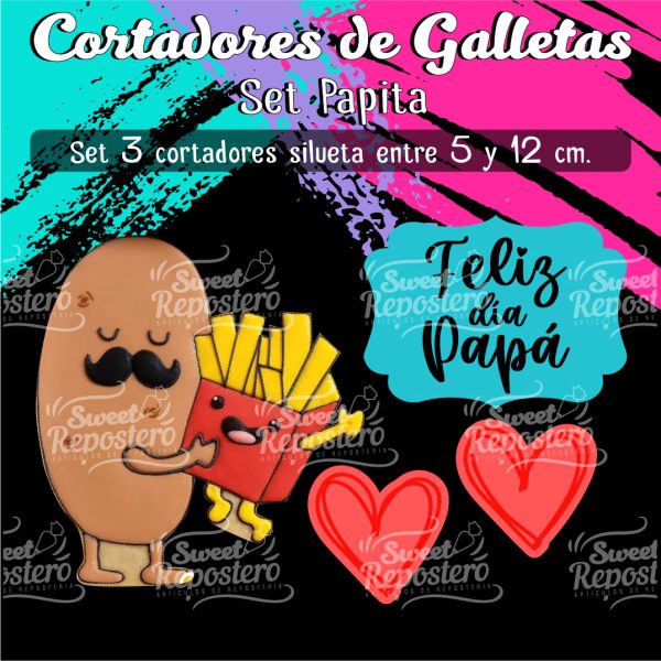 Cortador de Galletas Papita
