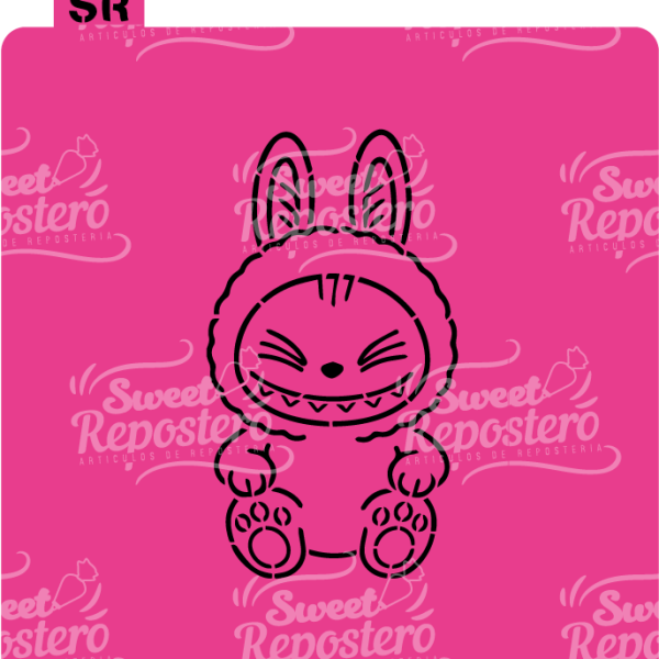 Stencil Pyo Labubu E