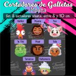 Cortadores De Galleta Moana