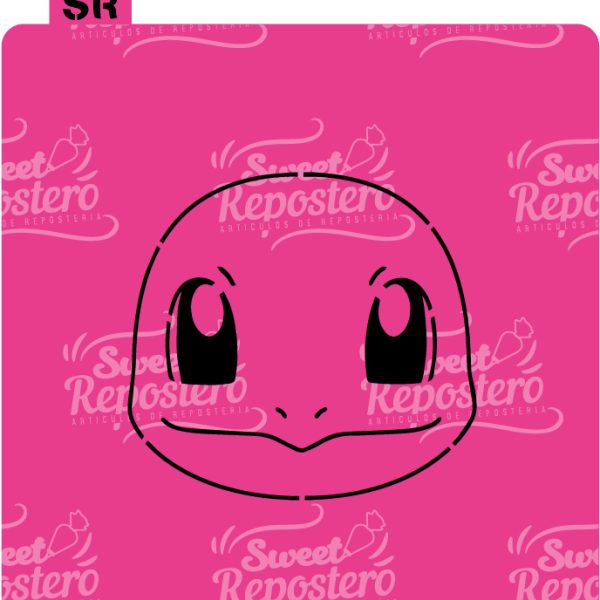 Stencil PYO Pokemon - Squirtle Carita