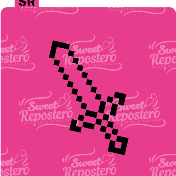 Stencil PYO MineCraft - Espada